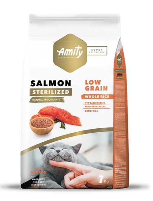 amity-low-grain-salmon-adult-cat-sterilized 7kg Amity salmon adult cat sterilized low grain 7 Kg