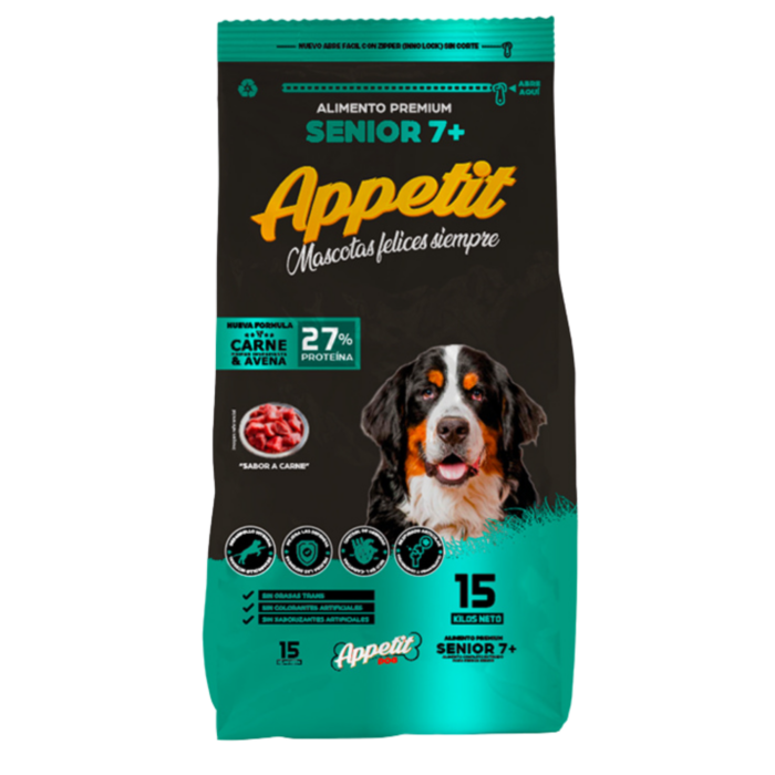 Appetit Perro Senior 7+ 15 Kg