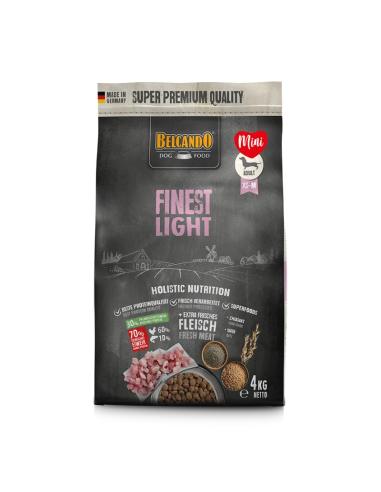 Belcando finest light 4 Kg (perro requerimiento especial)