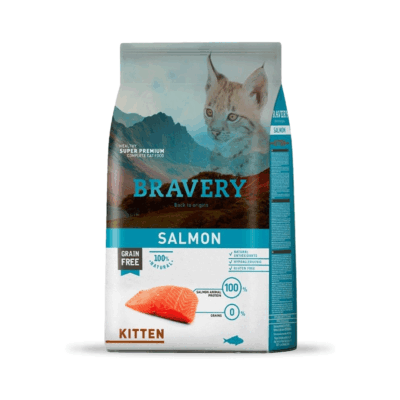 Salmon kitten 2 kg Bravery salmon kitten 2 kg