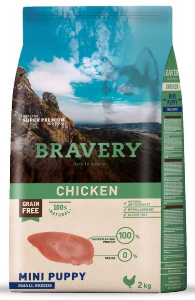 Chicken mini puppy small breeds 2 kg Bravery chicken mini puppy small breeds 2 kg