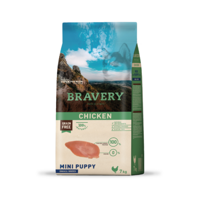 Chicken mini puppy small breeds 7 kg Bravery chicken mini puppy small breeds 7 kg
