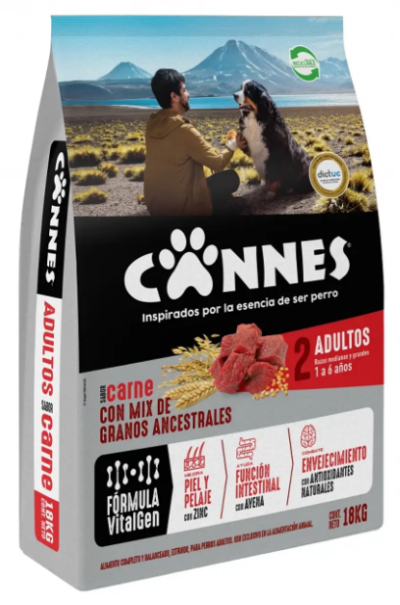Cannes adulto 18 kg