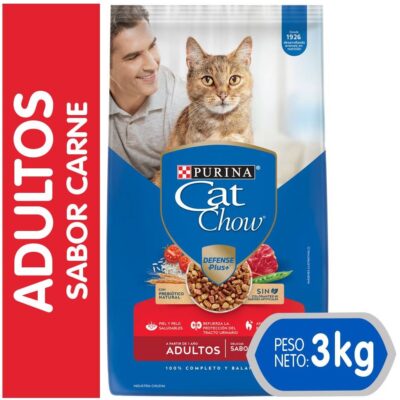 Cat Chow delicia carne 3 kg Cat chow carne 3 kg