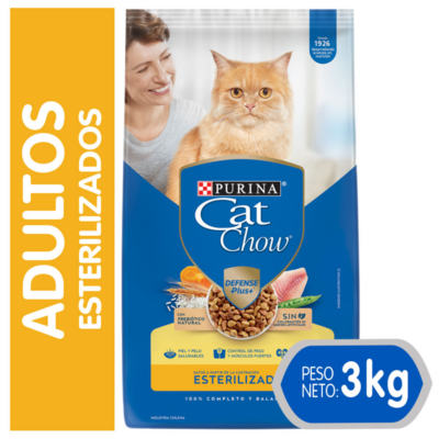 Cat Chow esterilizados 3 kg Cat chow esterilizados 3 kg