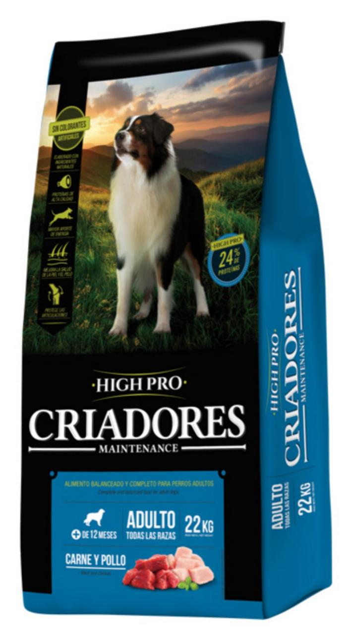 Criadores high pro 22 kg Criadores adulto todas las razas high pro 22 kg