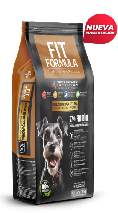 Fit formula senior raza pequeña +7 años 10 kg