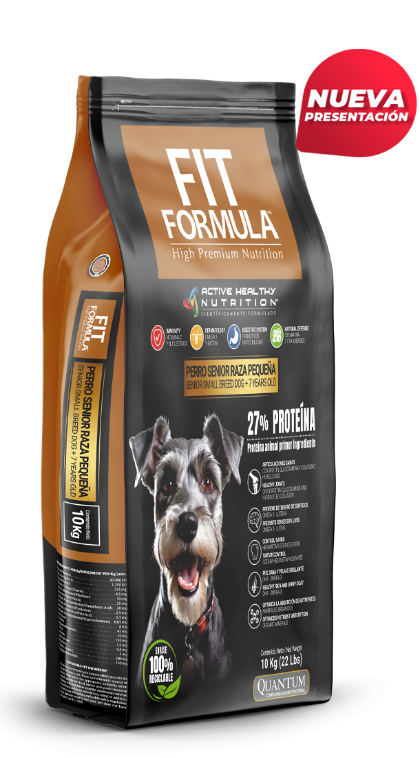 Fit formula senior raza pequeña +7 años 10 kg