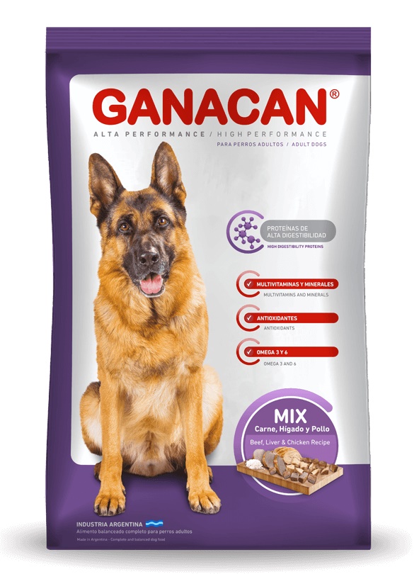 Ganacan mix 25 kg Ganacan adultos 25 kg