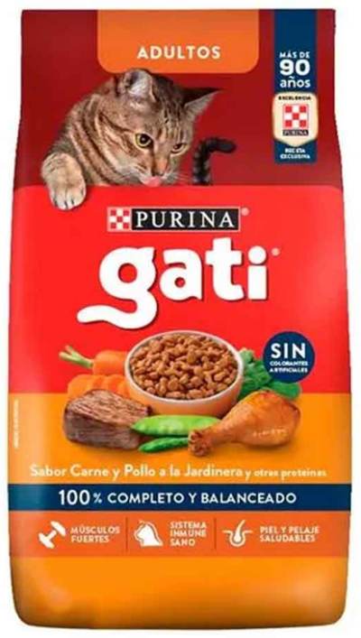 Gati carne y pollo 15 kg Gati adultos carne y pollo 15 kg