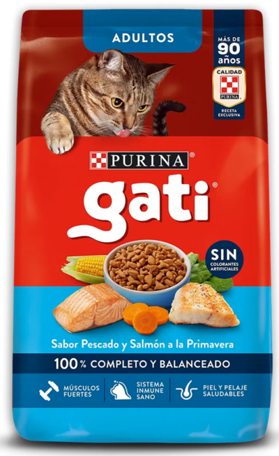 Gati pescado y salmon 15 kg Gati adultos pescado y salmón 15 kg