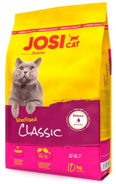 Sterilised classic Josicat sterilised classic 10 kg
